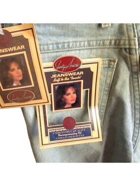 True Vintage Jeans 7/8 27x30 Womens Jaclyn Smith Prep Mom High Waist New DS USA